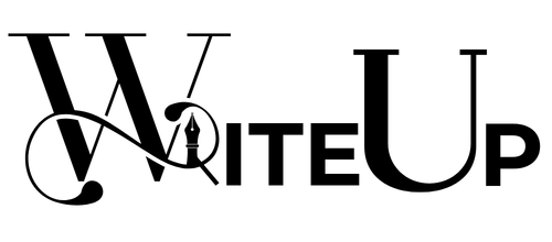 White Up Black Logo Flat